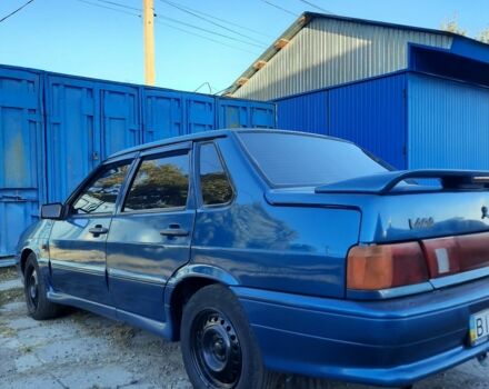 Синий ВАЗ 2115 Самара, объемом двигателя 1.5 л и пробегом 150 тыс. км за 1700 $, фото 1 на Automoto.ua