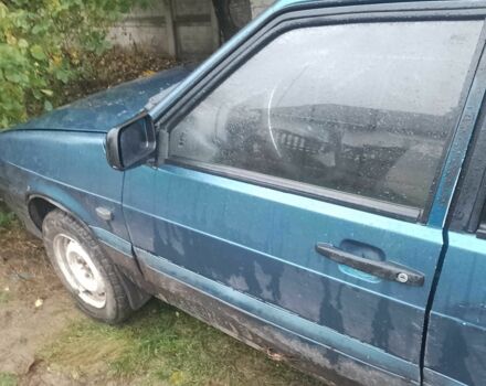 Синий ВАЗ 2115 Самара, объемом двигателя 1.7 л и пробегом 1 тыс. км за 715 $, фото 1 на Automoto.ua