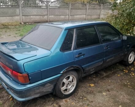 Синий ВАЗ 2115 Самара, объемом двигателя 1.7 л и пробегом 1 тыс. км за 715 $, фото 4 на Automoto.ua