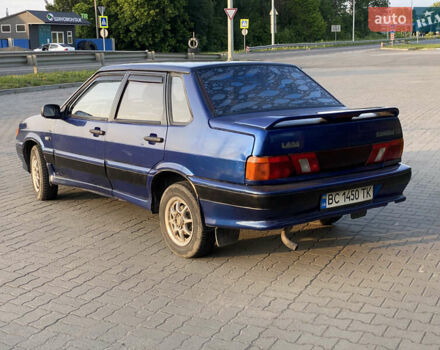 Синий ВАЗ 2115 Самара, объемом двигателя 1.5 л и пробегом 110 тыс. км за 1400 $, фото 4 на Automoto.ua
