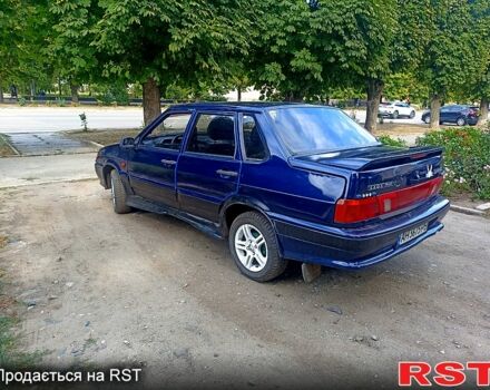 Синий ВАЗ 2115 Самара, объемом двигателя 1.5 л и пробегом 270 тыс. км за 750 $, фото 1 на Automoto.ua