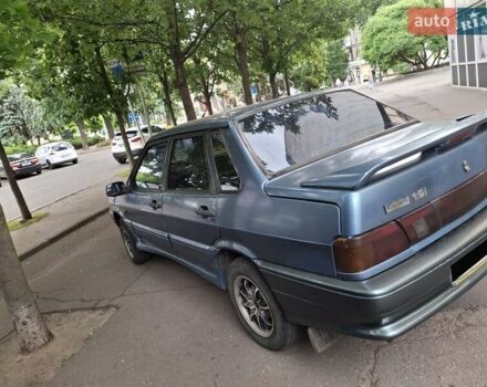 Синий ВАЗ 2115 Самара, объемом двигателя 1.6 л и пробегом 127 тыс. км за 2930 $, фото 1 на Automoto.ua