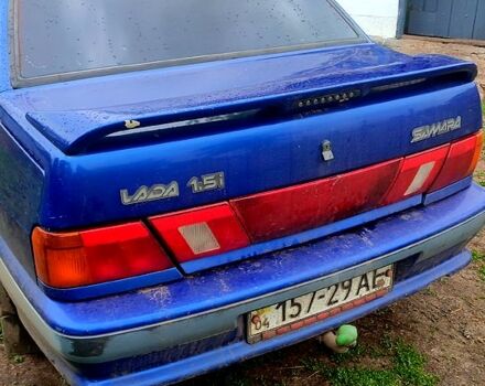 Синий ВАЗ 2115 Самара, объемом двигателя 1.5 л и пробегом 280 тыс. км за 1680 $, фото 2 на Automoto.ua