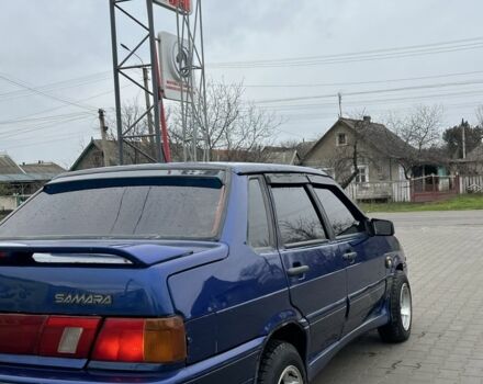 Синий ВАЗ 2115 Самара, объемом двигателя 1.6 л и пробегом 164 тыс. км за 1550 $, фото 5 на Automoto.ua