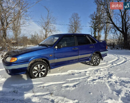 Синий ВАЗ 2115 Самара, объемом двигателя 1.5 л и пробегом 160 тыс. км за 1950 $, фото 2 на Automoto.ua