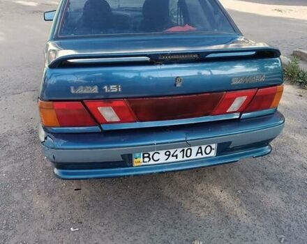 Синий ВАЗ 2115 Самара, объемом двигателя 1.5 л и пробегом 286 тыс. км за 1499 $, фото 5 на Automoto.ua