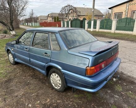 Синий ВАЗ 2115 Самара, объемом двигателя 1.5 л и пробегом 250 тыс. км за 1299 $, фото 5 на Automoto.ua