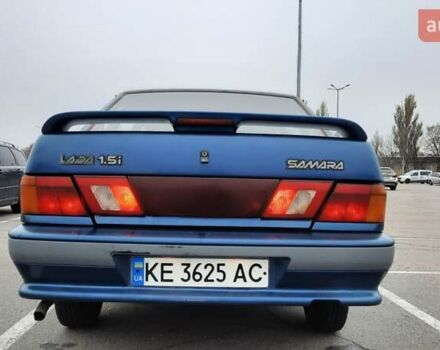 Синий ВАЗ 2115 Самара, объемом двигателя 1.5 л и пробегом 377 тыс. км за 1700 $, фото 8 на Automoto.ua