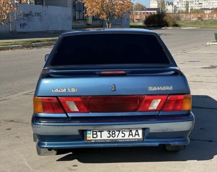 Синій ВАЗ 2115 Самара, об'ємом двигуна 1.5 л та пробігом 200 тис. км за 2300 $, фото 5 на Automoto.ua