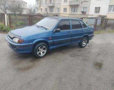 Синій ВАЗ 2115 Самара, об'ємом двигуна 1.5 л та пробігом 168 тис. км за 1400 $, фото 4 на Automoto.ua
