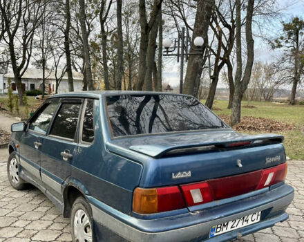 Синий ВАЗ 2115 Самара, объемом двигателя 1.5 л и пробегом 150 тыс. км за 1450 $, фото 3 на Automoto.ua