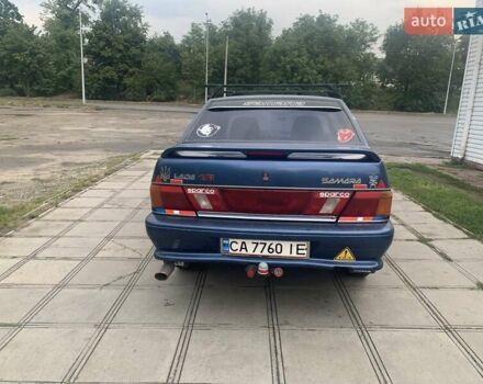 Синій ВАЗ 2115 Самара, об'ємом двигуна 1.5 л та пробігом 202 тис. км за 1750 $, фото 2 на Automoto.ua