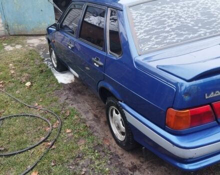 Синий ВАЗ 2115 Самара, объемом двигателя 1.5 л и пробегом 280 тыс. км за 1000 $, фото 2 на Automoto.ua