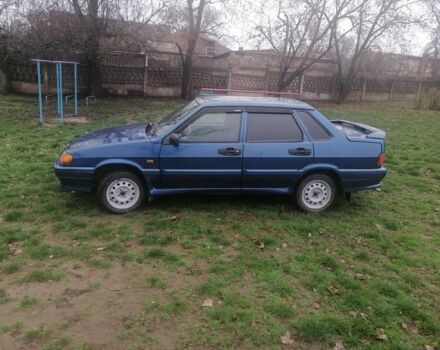 Синий ВАЗ 2115 Самара, объемом двигателя 1.5 л и пробегом 200 тыс. км за 2150 $, фото 15 на Automoto.ua