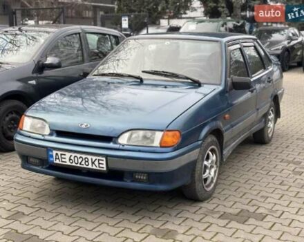 Синий ВАЗ 2115 Самара, объемом двигателя 1.5 л и пробегом 117 тыс. км за 2200 $, фото 1 на Automoto.ua