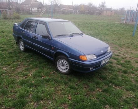 Синий ВАЗ 2115 Самара, объемом двигателя 1.5 л и пробегом 200 тыс. км за 2150 $, фото 4 на Automoto.ua