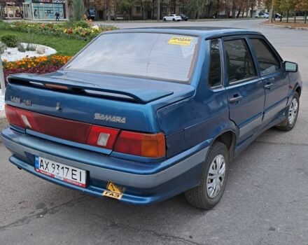 Синий ВАЗ 2115 Самара, объемом двигателя 1.5 л и пробегом 238 тыс. км за 1869 $, фото 2 на Automoto.ua