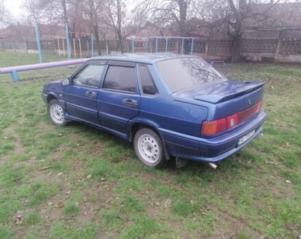 Синий ВАЗ 2115 Самара, объемом двигателя 1.5 л и пробегом 200 тыс. км за 2150 $, фото 2 на Automoto.ua