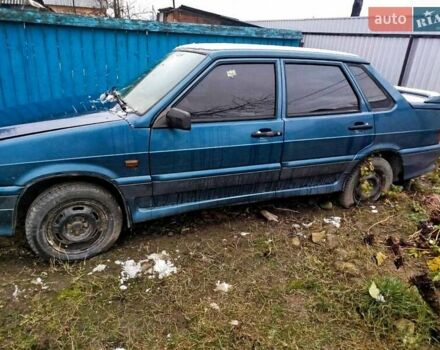 Синій ВАЗ 2115 Самара, об'ємом двигуна 1.6 л та пробігом 200 тис. км за 1100 $, фото 4 на Automoto.ua