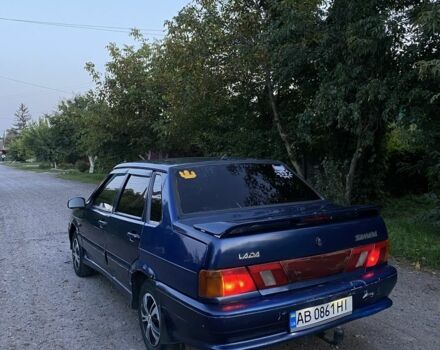 Синий ВАЗ 2115 Самара, объемом двигателя 1.6 л и пробегом 179 тыс. км за 1400 $, фото 4 на Automoto.ua