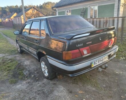 Синий ВАЗ 2115 Самара, объемом двигателя 1.5 л и пробегом 356 тыс. км за 1300 $, фото 2 на Automoto.ua