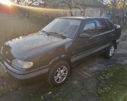 Синий ВАЗ 2115 Самара, объемом двигателя 1.5 л и пробегом 356 тыс. км за 1300 $, фото 1 на Automoto.ua