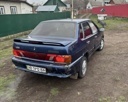 Синий ВАЗ 2115 Самара, объемом двигателя 1.5 л и пробегом 129 тыс. км за 950 $, фото 2 на Automoto.ua