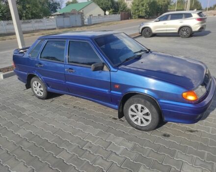 Синий ВАЗ 2115 Самара, объемом двигателя 1.5 л и пробегом 196 тыс. км за 1900 $, фото 1 на Automoto.ua