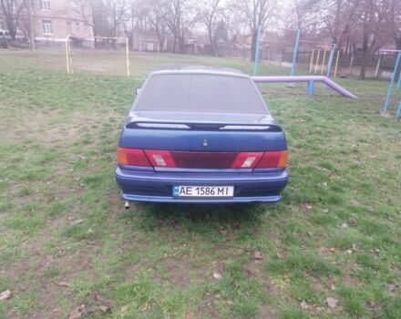 Синий ВАЗ 2115 Самара, объемом двигателя 1.5 л и пробегом 200 тыс. км за 2150 $, фото 6 на Automoto.ua