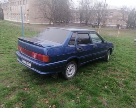 Синий ВАЗ 2115 Самара, объемом двигателя 1.5 л и пробегом 200 тыс. км за 2150 $, фото 3 на Automoto.ua
