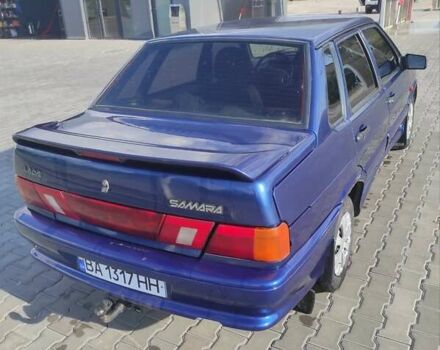 Синий ВАЗ 2115 Самара, объемом двигателя 1.5 л и пробегом 200 тыс. км за 2000 $, фото 2 на Automoto.ua