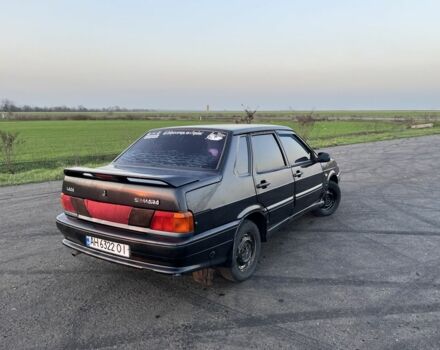 Синий ВАЗ 2115 Самара, объемом двигателя 1.6 л и пробегом 229 тыс. км за 1200 $, фото 2 на Automoto.ua