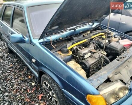 Синий ВАЗ 2115 Самара, объемом двигателя 1.6 л и пробегом 350 тыс. км за 1200 $, фото 1 на Automoto.ua