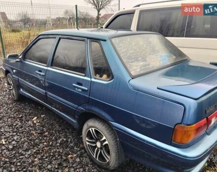 Синий ВАЗ 2115 Самара, объемом двигателя 1.6 л и пробегом 350 тыс. км за 1200 $, фото 6 на Automoto.ua