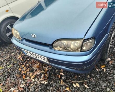 Синий ВАЗ 2115 Самара, объемом двигателя 1.6 л и пробегом 350 тыс. км за 1200 $, фото 3 на Automoto.ua