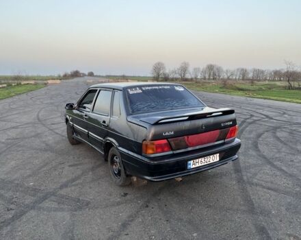 Синий ВАЗ 2115 Самара, объемом двигателя 1.6 л и пробегом 229 тыс. км за 1200 $, фото 1 на Automoto.ua