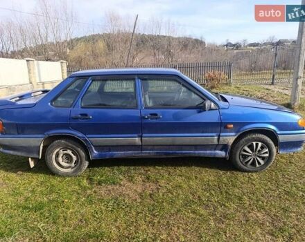 Синій ВАЗ 2115 Самара, об'ємом двигуна 1.5 л та пробігом 140 тис. км за 1600 $, фото 4 на Automoto.ua