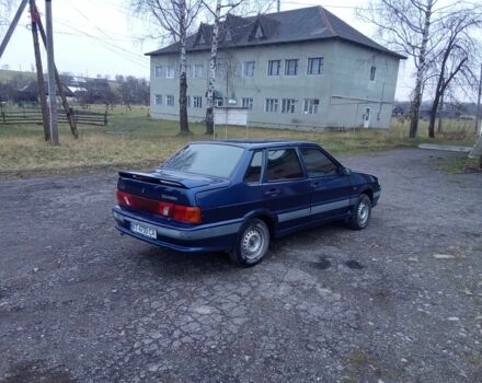 Синий ВАЗ 2115 Самара, объемом двигателя 1.6 л и пробегом 177 тыс. км за 2017 $, фото 1 на Automoto.ua