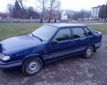 Синий ВАЗ 2115 Самара, объемом двигателя 1.6 л и пробегом 177 тыс. км за 2017 $, фото 3 на Automoto.ua