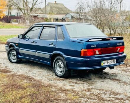 Синий ВАЗ 2115 Самара, объемом двигателя 1.5 л и пробегом 228 тыс. км за 1650 $, фото 3 на Automoto.ua