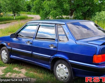 Синий ВАЗ 2115 Самара, объемом двигателя 1.6 л и пробегом 235 тыс. км за 1750 $, фото 6 на Automoto.ua