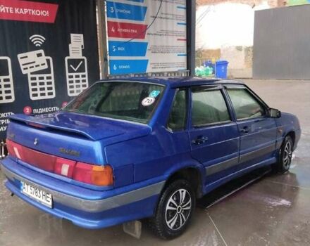 Синий ВАЗ 2115 Самара, объемом двигателя 1.6 л и пробегом 230 тыс. км за 1450 $, фото 2 на Automoto.ua