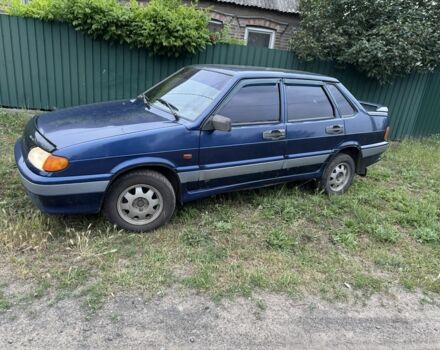 Синий ВАЗ 2115 Самара, объемом двигателя 1.5 л и пробегом 280 тыс. км за 1750 $, фото 3 на Automoto.ua