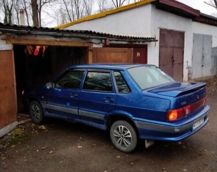 Синий ВАЗ 2115 Самара, объемом двигателя 1.5 л и пробегом 146 тыс. км за 1600 $, фото 4 на Automoto.ua