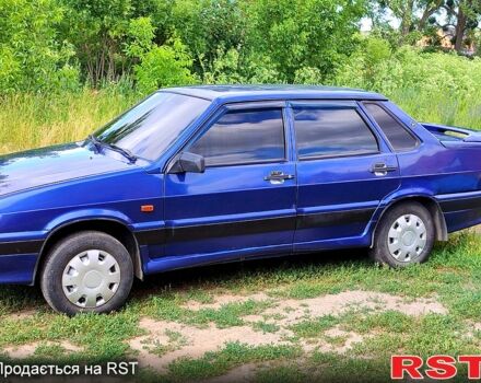 Синий ВАЗ 2115 Самара, объемом двигателя 1.6 л и пробегом 235 тыс. км за 1750 $, фото 2 на Automoto.ua