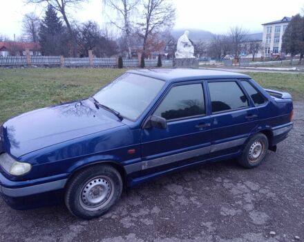 Синий ВАЗ 2115 Самара, объемом двигателя 1.6 л и пробегом 177 тыс. км за 2017 $, фото 2 на Automoto.ua