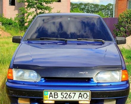 Синий ВАЗ 2115 Самара, объемом двигателя 1.6 л и пробегом 235 тыс. км за 1750 $, фото 1 на Automoto.ua
