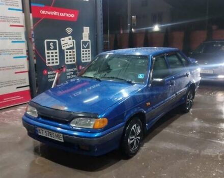 Синий ВАЗ 2115 Самара, объемом двигателя 1.5 л и пробегом 146 тыс. км за 1750 $, фото 1 на Automoto.ua