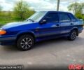 Синий ВАЗ 2115 Самара, объемом двигателя 1.6 л и пробегом 200 тыс. км за 3150 $, фото 1 на Automoto.ua
