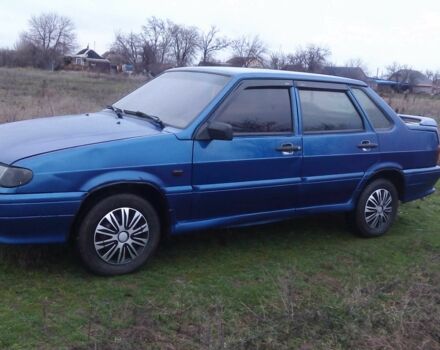 Синий ВАЗ 2115 Самара, объемом двигателя 1.6 л и пробегом 160 тыс. км за 1050 $, фото 9 на Automoto.ua